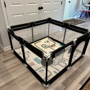Black Kids Playpen